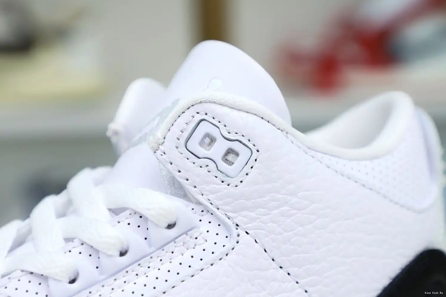 'WHITE' Kimikick RETRO DESIGN X FRAGMENT 3 AIR JORDAN SP 0708